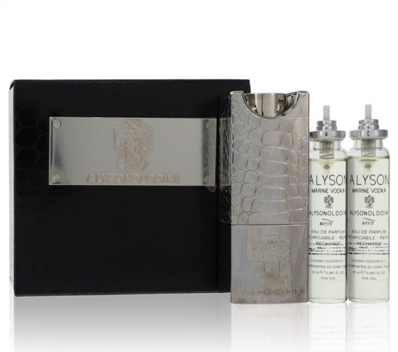 Alyson Oldoini Marine Vodka Eau De Parfum Refillable Spray Includes 3 x 20ml and Refillable Atomizer