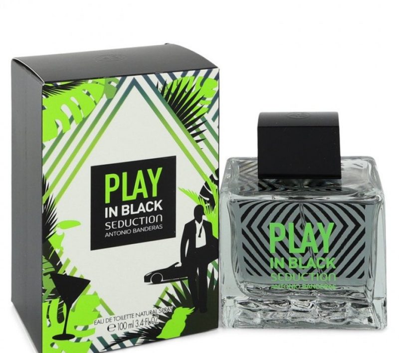 Antonio Banderas Play in Black Seduction Spray