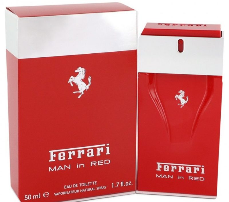 Ferrari Man In Red Spray