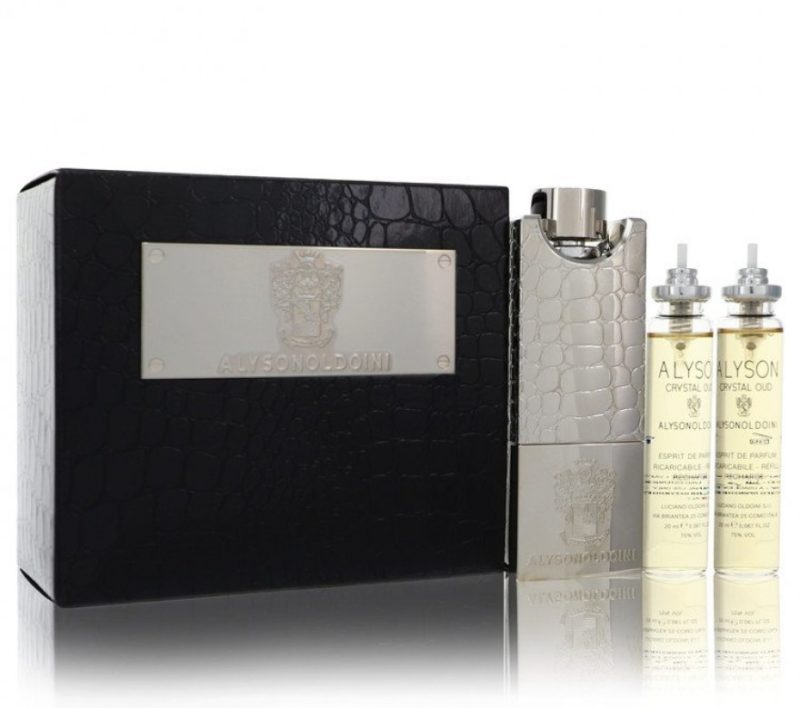 Alyson Oldoini Crystal Oud Refillable Spray Includes 3 x 20ml Refills and Refillable Atomizer