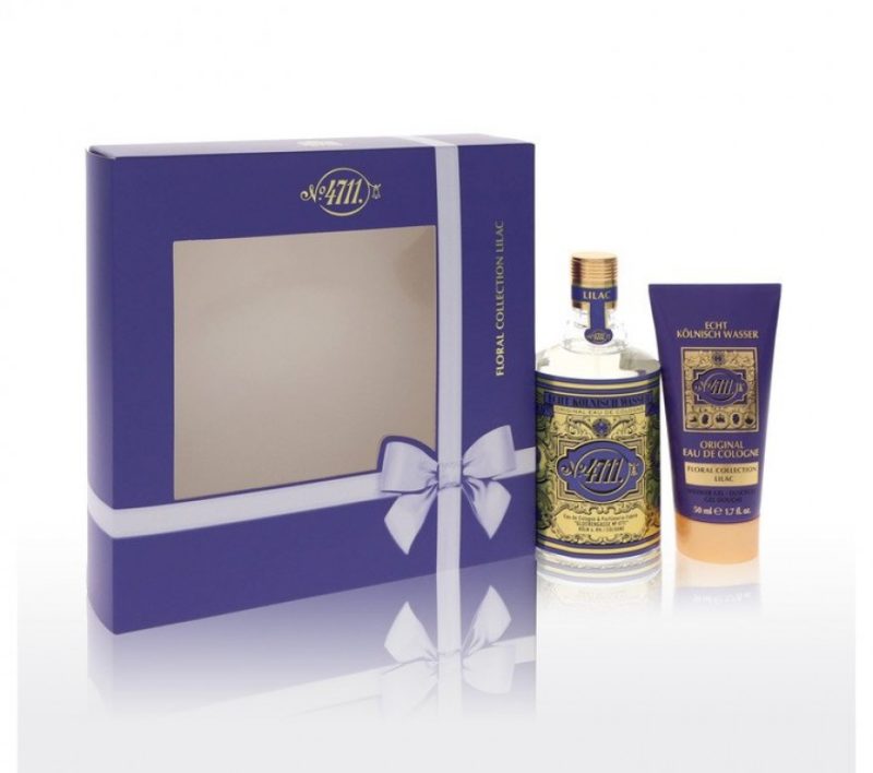 4711 Lilac Gift Set (Unisex) -- 100 ml Eau De Cologne Spray + 50 ml Shower Gel