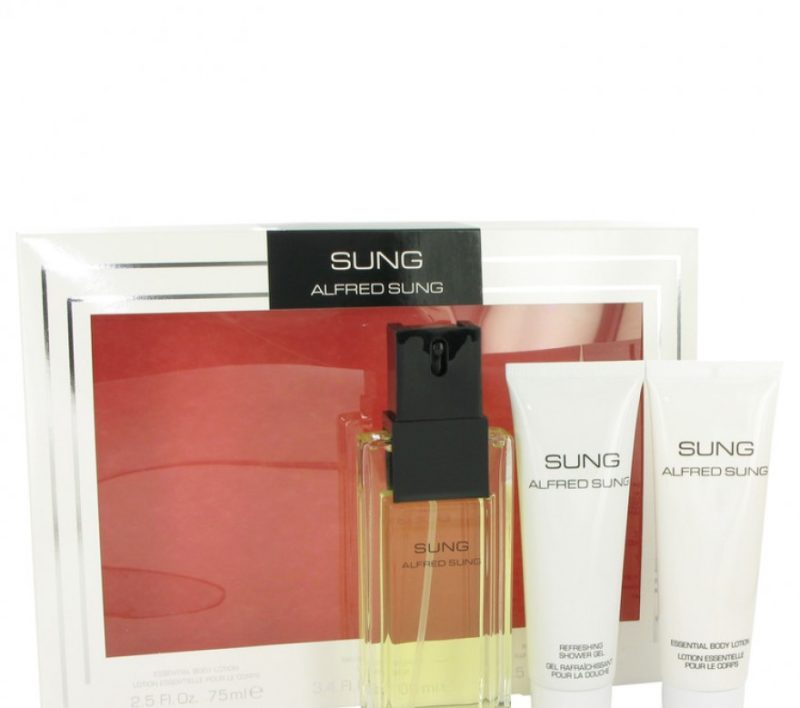 Alfred Sung Alfred SUNG Gift Set -- 100 ml Eau De Toilette Spray + 73 ml Body Lotion + 73 ml Shower Gel