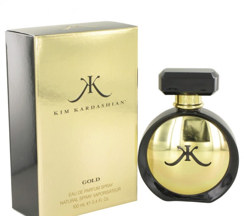 Kim Kardashian Gold Spray