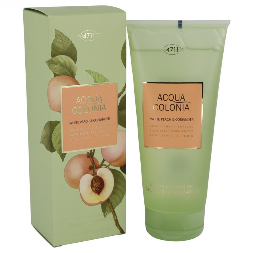 4711 Acqua Colonia White Peach & Coriander Shower Gel 200 ml